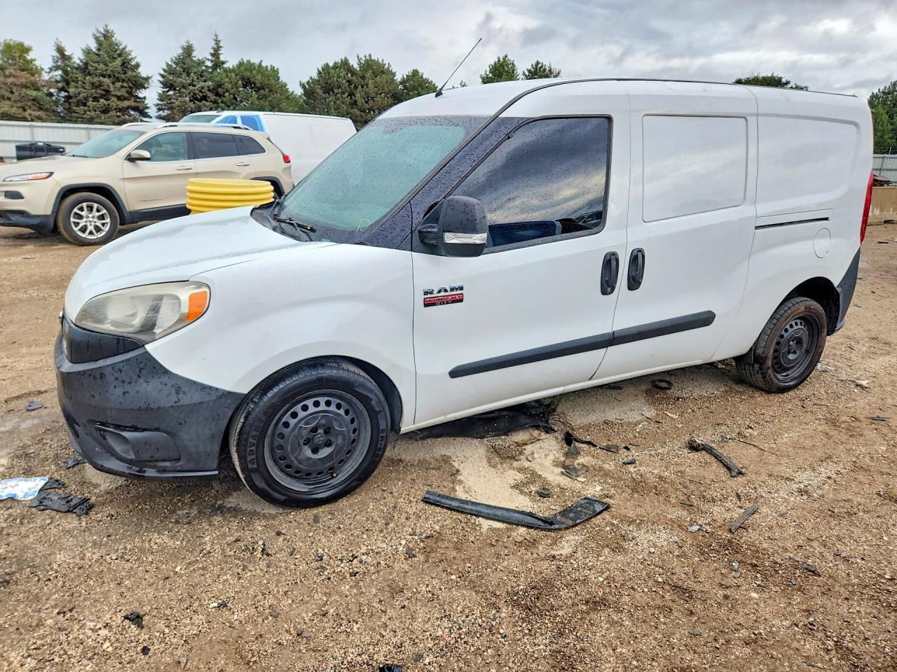 2017 RAM PROMASTER DELIVERY VAN | ZFBERFABXH6E33872 | UPCARS