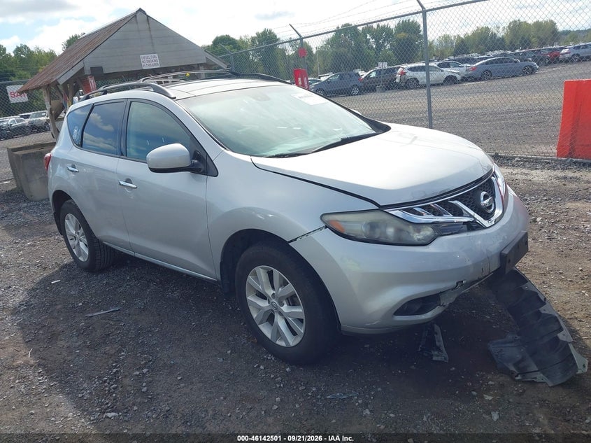 2014 NISSAN MURANO SL | JN8AZ1MW6EW516385 | UPCARS