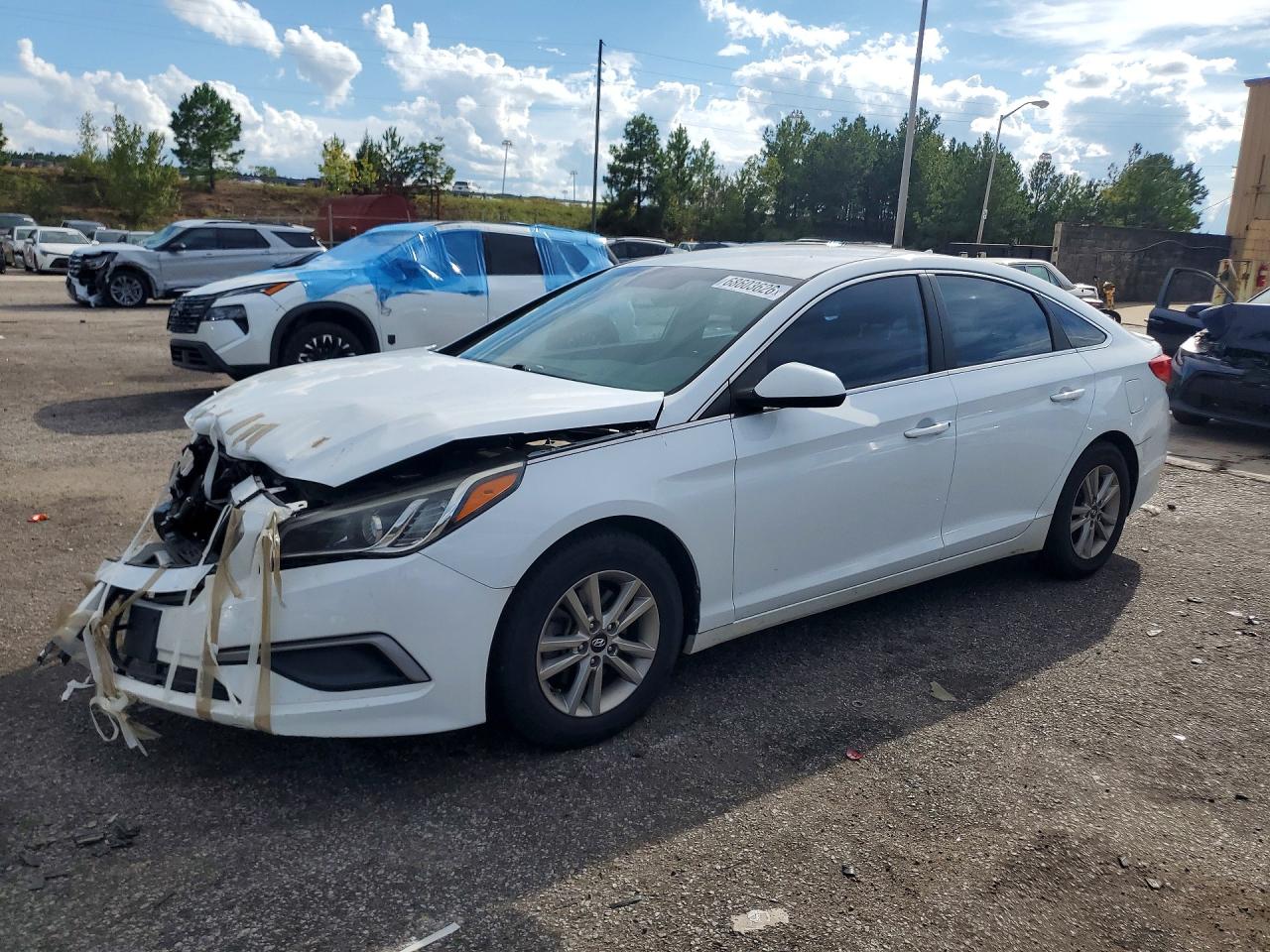 2017 HYUNDAI SONATA SE | 5NPE24AF7HH546609 | UPCARS