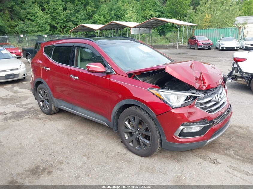 2017 HYUNDAI SANTA FE SPORT 2.0T ULTIMATE | 5XYZWDLA2HG490111 | UPCARS