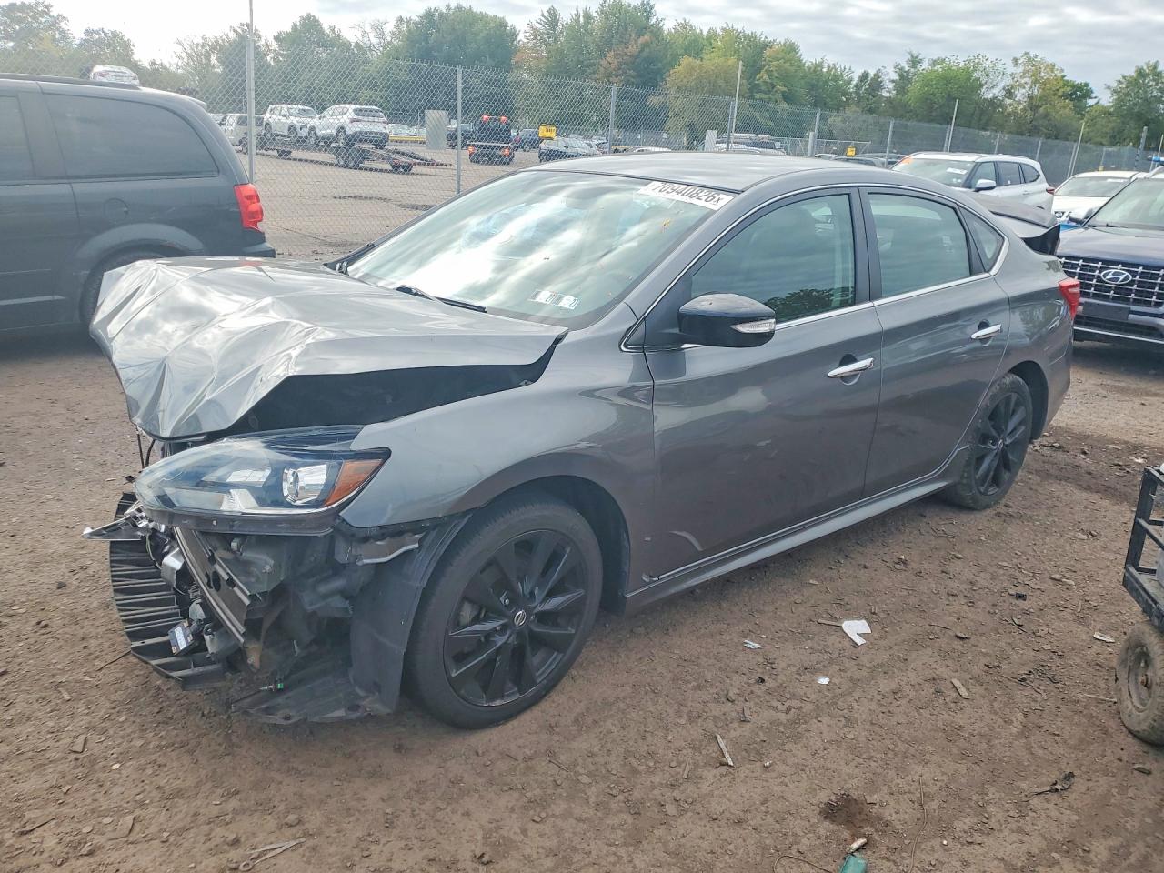 2018 NISSAN SENTRA SR | 3N1AB7AP5JY253599 | UPCARS