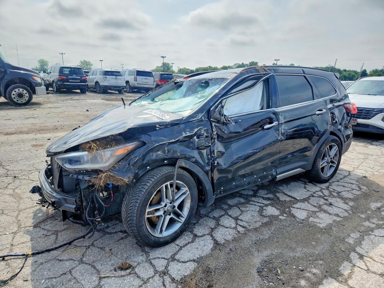 2017 HYUNDAI SANTA FE LIMITED ULTIMATE | KM8SRDHF5HU248601 | UPCARS