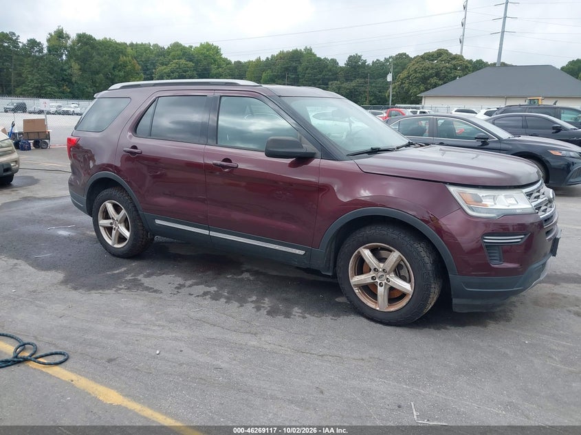 2018 FORD EXPLORER XLT | 1FM5K7D82JGB62581 | UPCARS