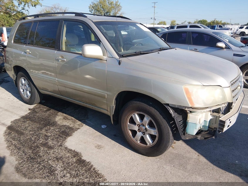 2003 TOYOTA HIGHLANDER V6 | JTEGF21A030078987 | UPCARS