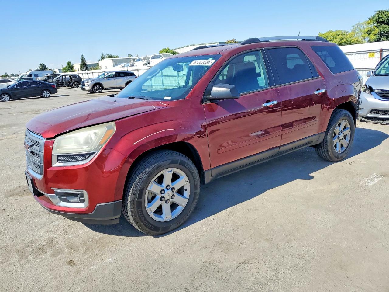 2015 GMC ACADIA SLE | 1GKKRPKDXFJ268536 | UPCARS