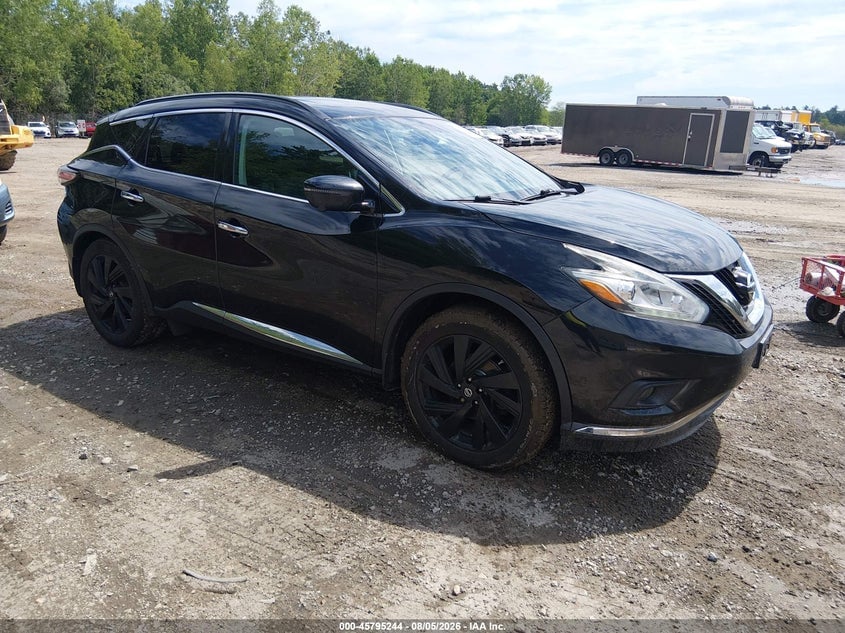 2017 NISSAN MURANO PLATINUM | 5N1AZ2MH3HN153357 | UPCARS