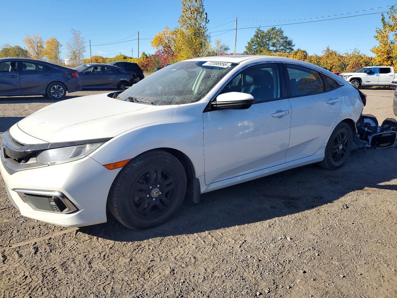 2019 HONDA CIVIC EX | 2HGFC2F74KH015554 | UPCARS