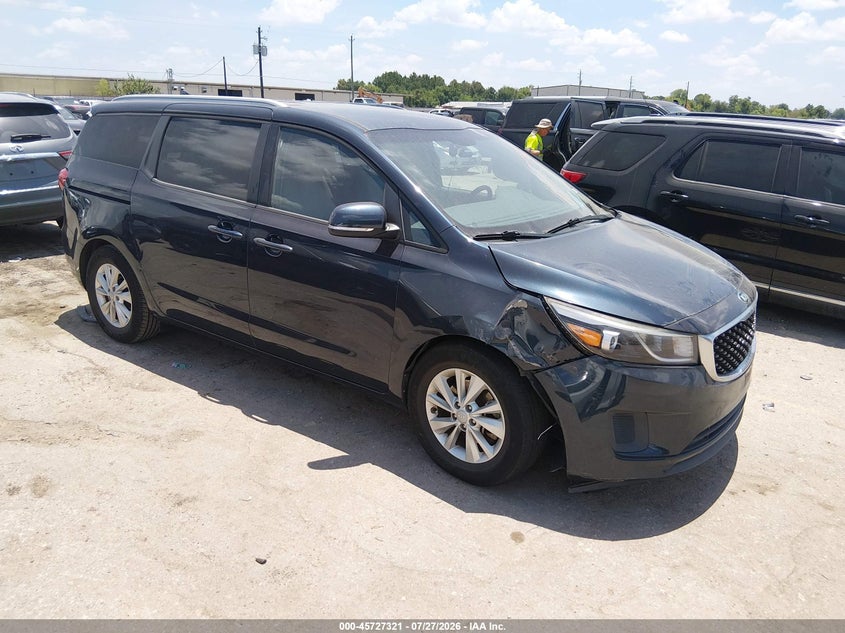 2016 KIA SEDONA LX | KNDMB5C19G6129407 | UPCARS