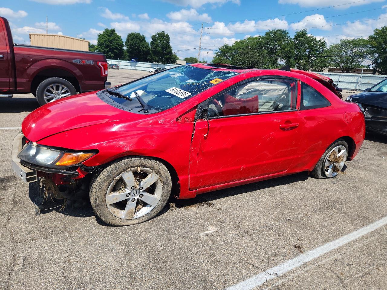 2006 HONDA CIVIC EX | 2HGFG12856H533904 | UPCARS