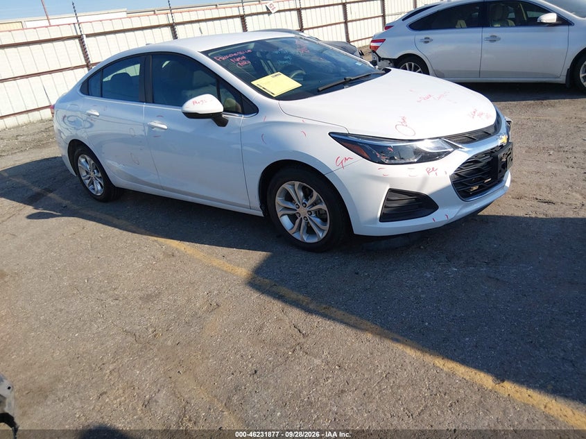 2019 CHEVROLET CRUZE LT | 1G1BE5SM3K7107022 | UPCARS