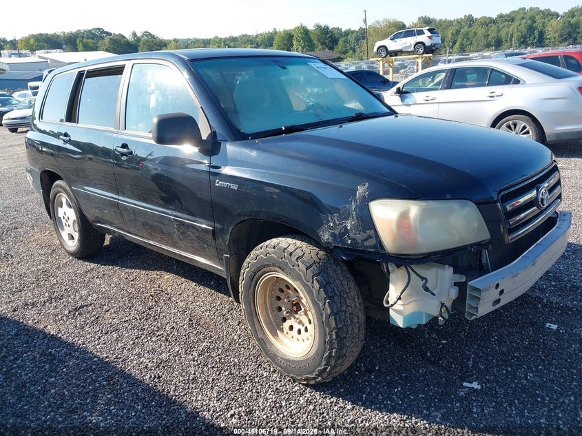2004 TOYOTA HIGHLANDER LIMITED V6 | JTEDP21A240010689 | UPCARS