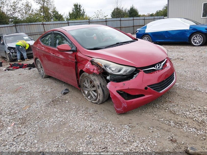 2015 HYUNDAI ELANTRA SE | KMHDH4AE0FU225544 | UPCARS