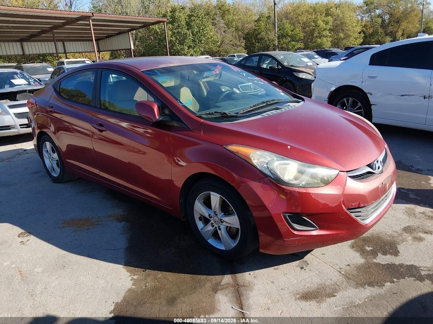 2013 HYUNDAI ELANTRA GLS | 5NPDH4AE3DH376048 | UPCARS