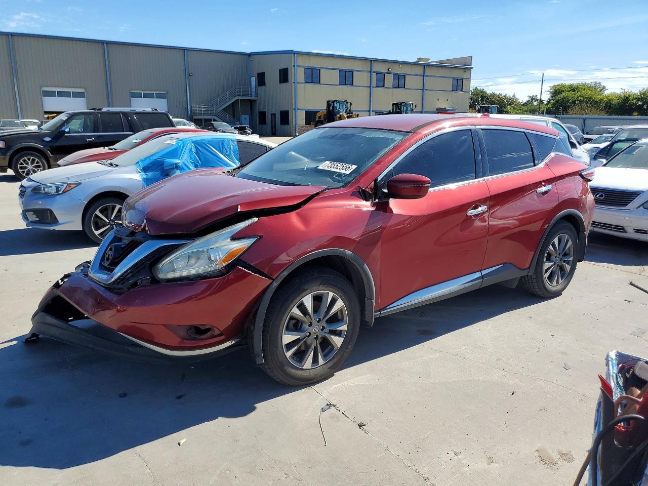 2017 NISSAN MURANO S | 5N1AZ2MG8HN198785 | UPCARS
