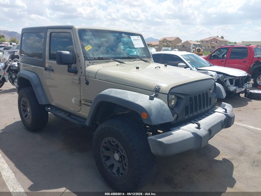 2017 JEEP WRANGLER SPORT | 1C4AJWAG3HL656641 | UPCARS