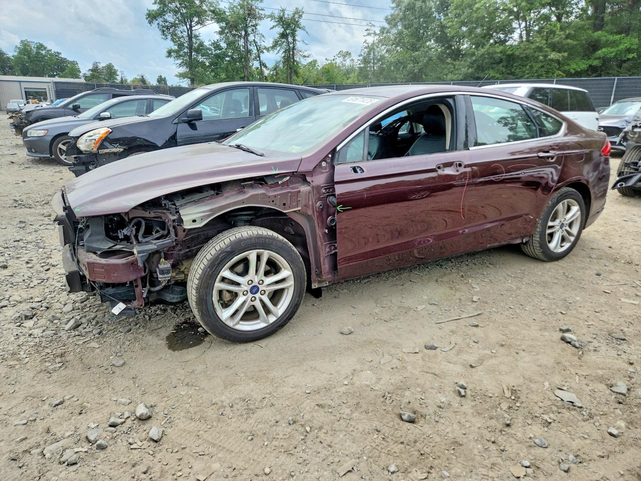 2018 FORD FUSION SE | 3FA6P0HD2JR164239 | UPCARS