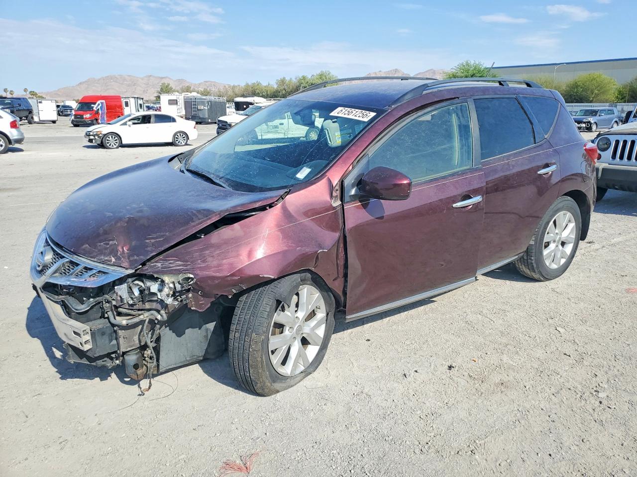 2013 NISSAN MURANO S | JN8AZ1MW6DW302656 | UPCARS