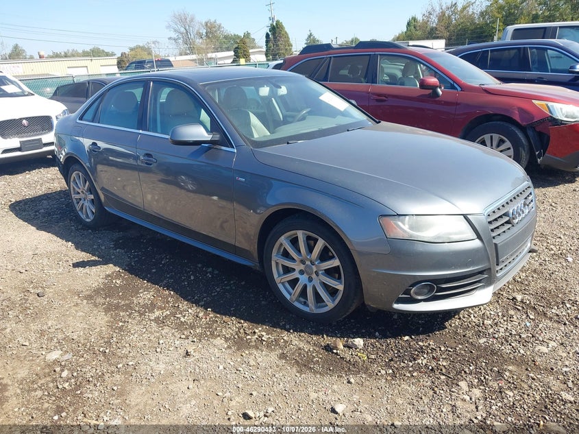 2012 AUDI A4 2.0T PREMIUM | WAUEFAFL7CA119686 | UPCARS
