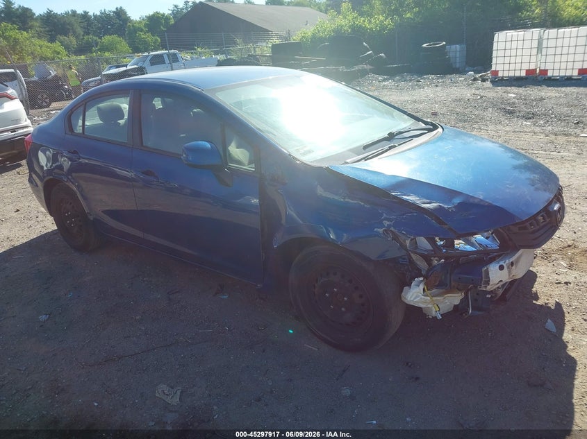 2012 HONDA CIVIC LX | 2HGFB2F50CH585750 | UPCARS