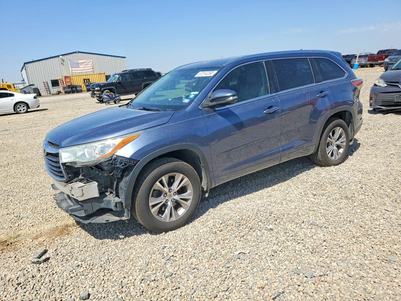 2015 TOYOTA HIGHLANDER XLE | 5TDKKRFH5FS097660 | UPCARS
