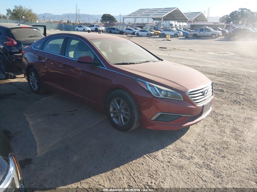 2016 HYUNDAI SONATA SE | 5NPE24AFXGH335385 | UPCARS