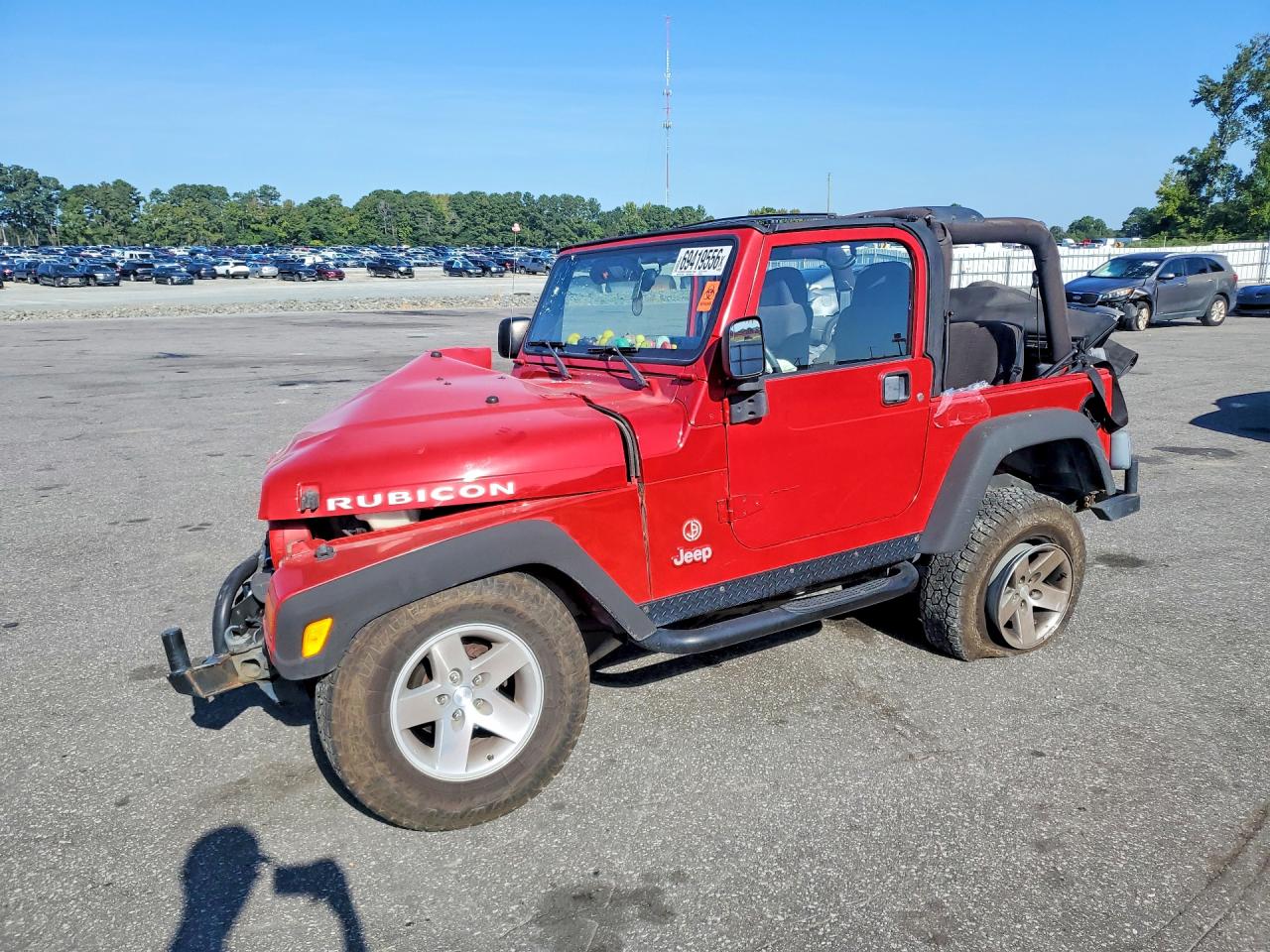 2003 JEEP WRANGLE RUBICON | 1J4FA69S43P349232 | UPCARS