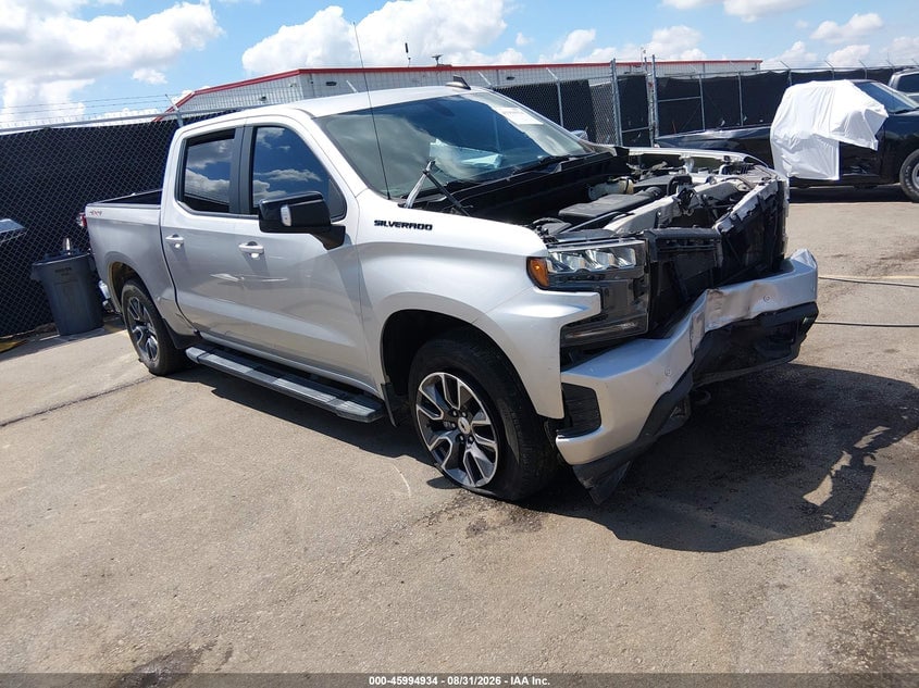 2021 CHEVROLET SILVERADO 1500 4WD  SHORT BED RST | 3GCUYEED9MG289030 | UPCARS