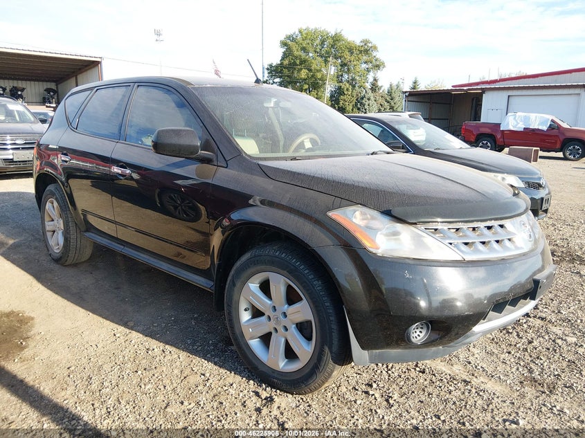 2007 NISSAN MURANO S | JN8AZ08T67W521602 | UPCARS