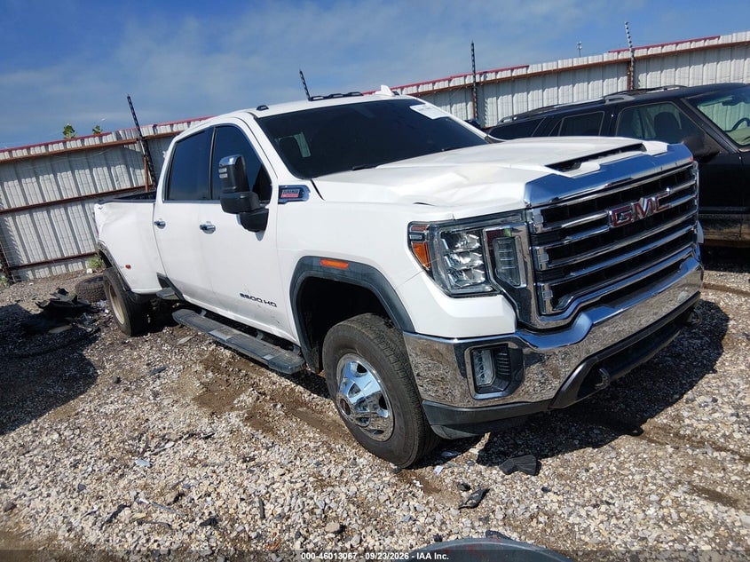 2021 GMC SIERRA 3500HD 4WD  LONG BED SLT | 1GT49UEY7MF153636 | UPCARS