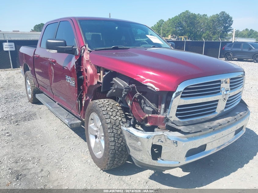 2019 RAM 1500 CLASSIC BIG HORN  4X4 5'7 BOX | 1C6RR7LT4KS560145 | UPCARS