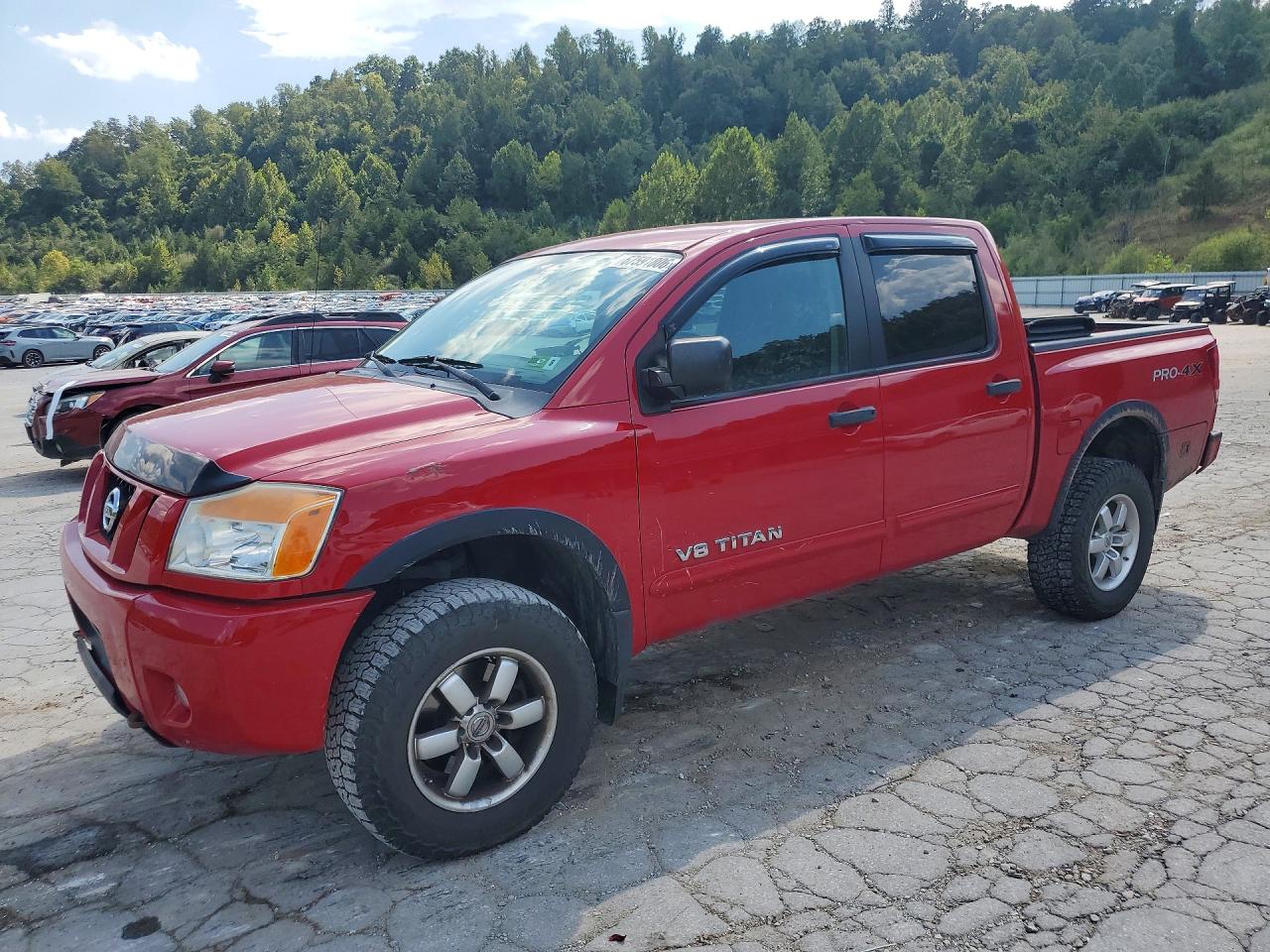 2012 NISSAN TITAN SV | 1N6AA0EC9CN325318 | UPCARS