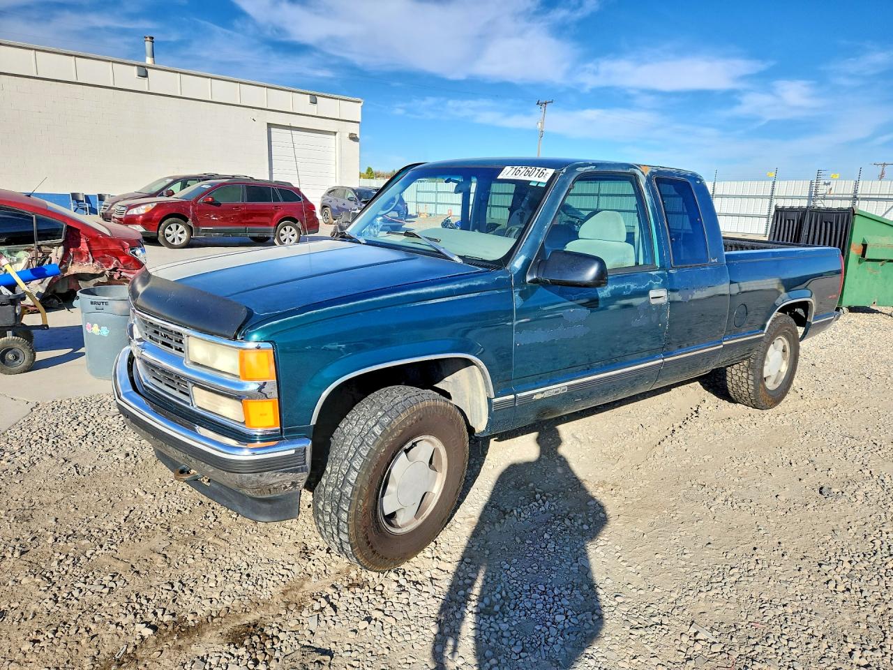 1996 CHEVROLET GMT K1500 | 1GCEK19R7TE180995 | UPCARS