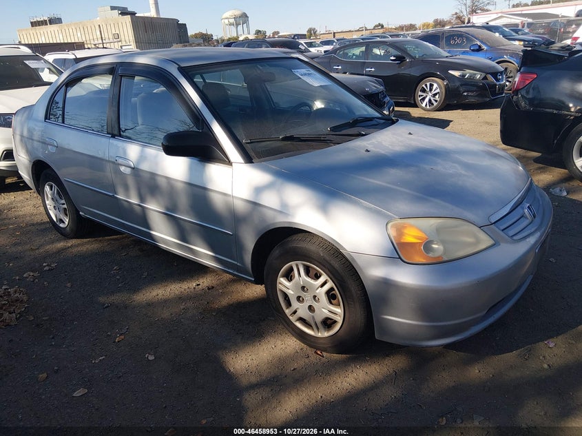 2002 HONDA CIVIC LX | 2HGES16512H537419 | UPCARS
