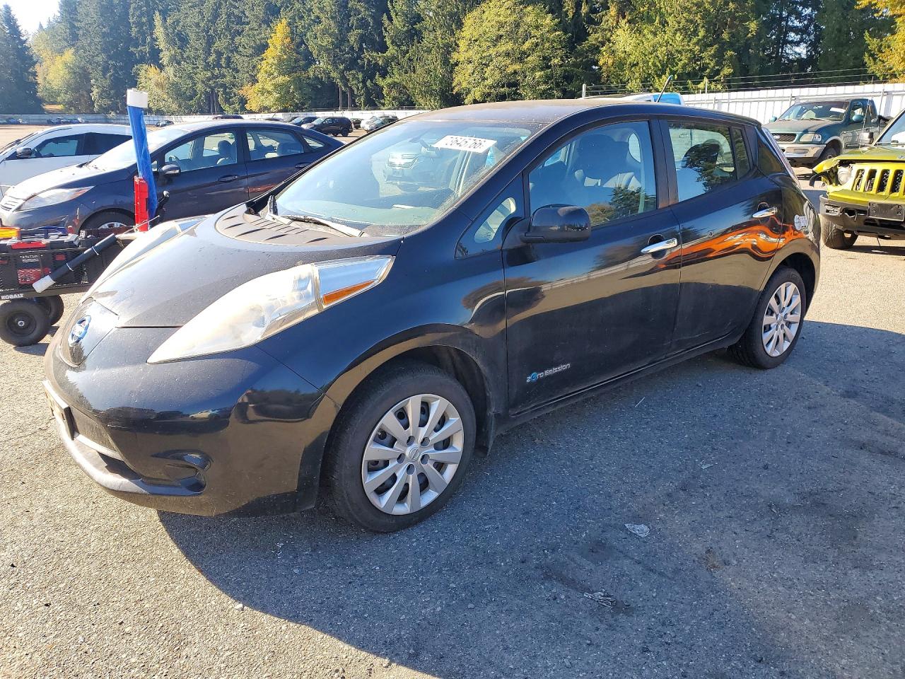 2014 NISSAN LEAF S | 1N4AZ0CP6EC334791 | UPCARS