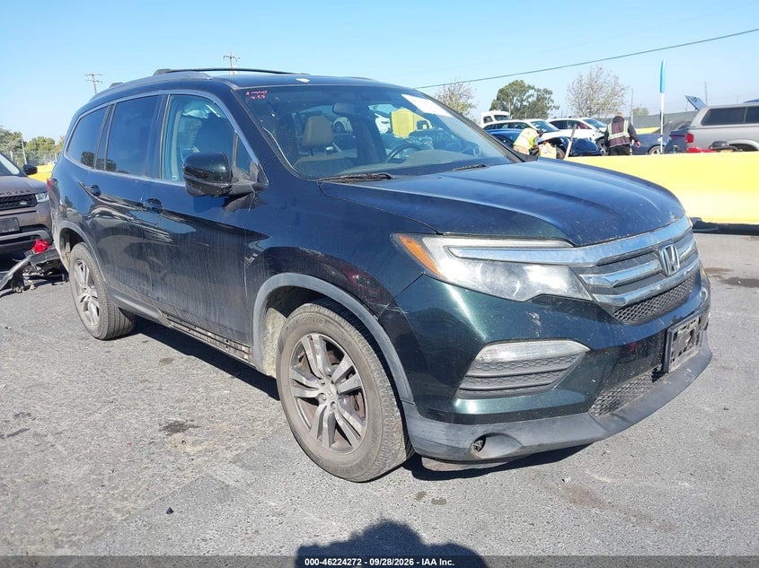 2016 HONDA PILOT EX-L | 5FNYF6H51GB021150 | UPCARS