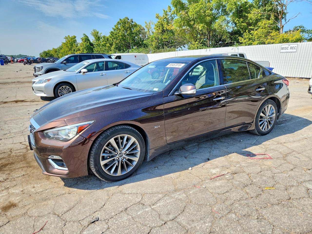 2018 INFINITI Q50 3.0T LUXE | JN1EV7AR7JM445720 | UPCARS