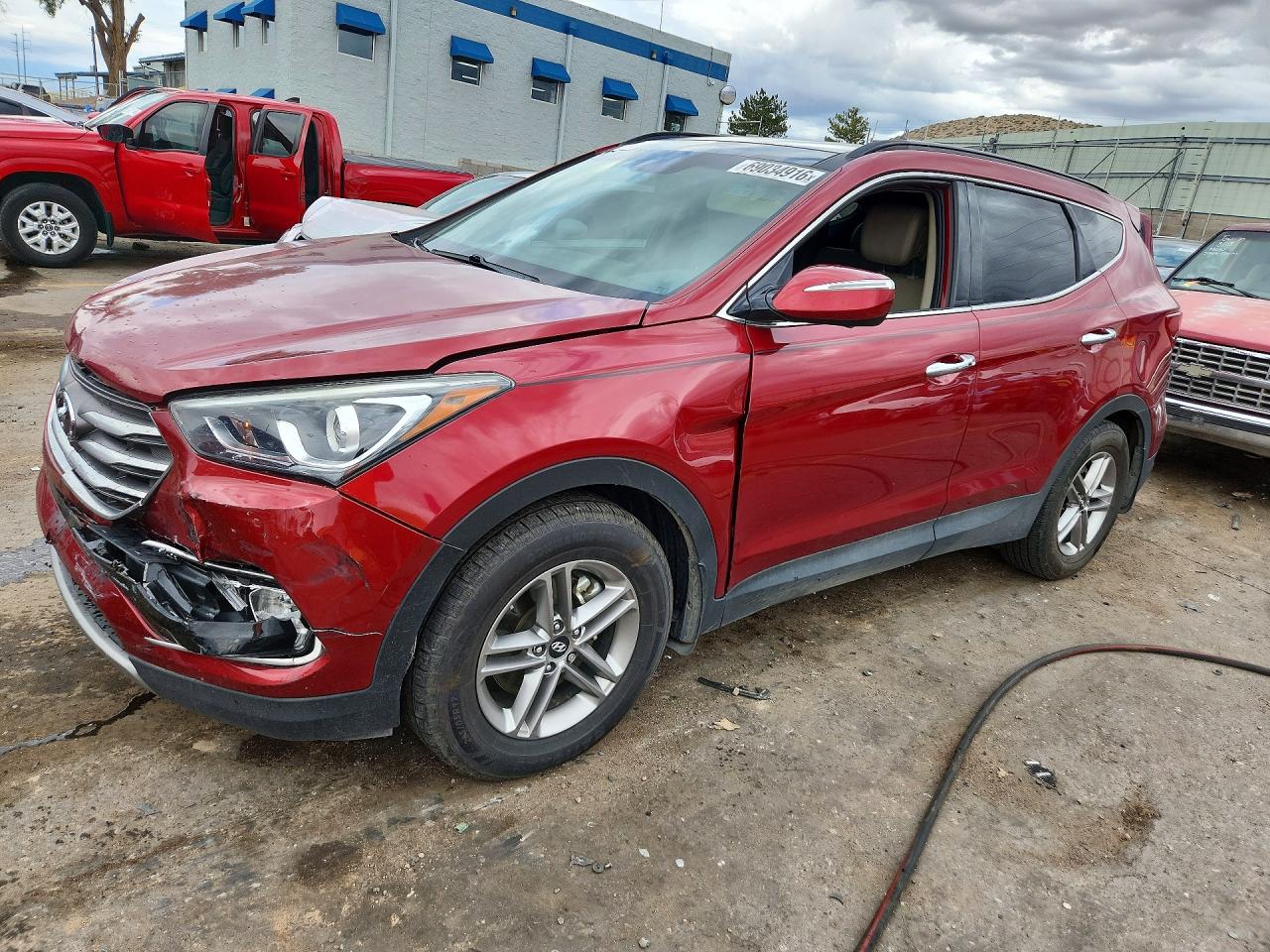 2017 HYUNDAI SANTA FE 2.4L | 5XYZU3LB2HG490148 | UPCARS