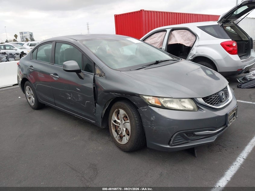 2013 HONDA CIVIC LX | 19XFB2F57DE243109 | UPCARS