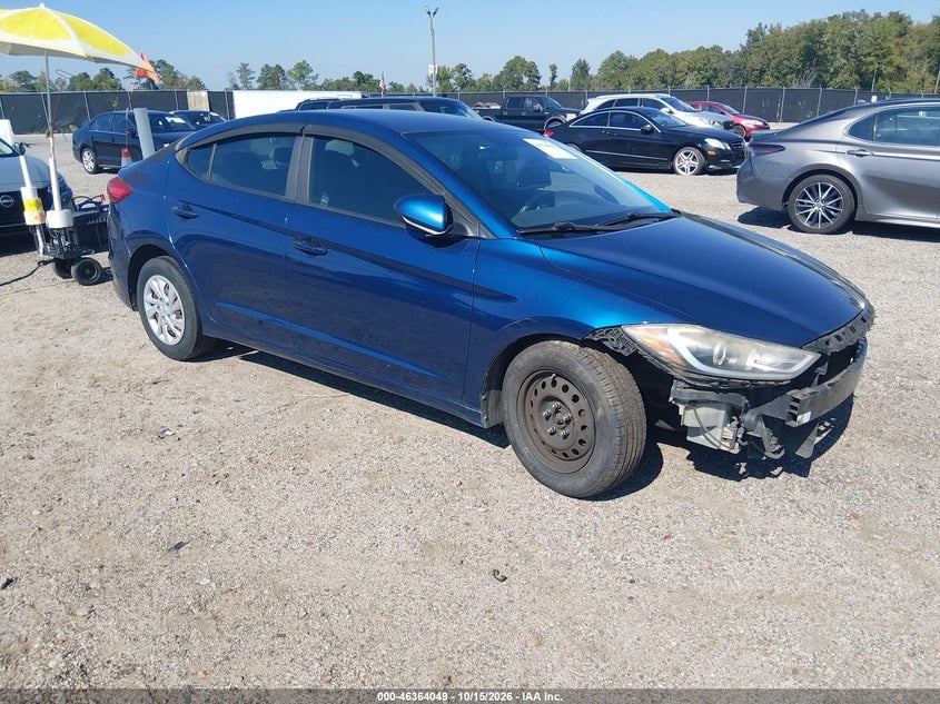 2017 HYUNDAI ELANTRA SE | 5NPD74LF0HH037214 | UPCARS