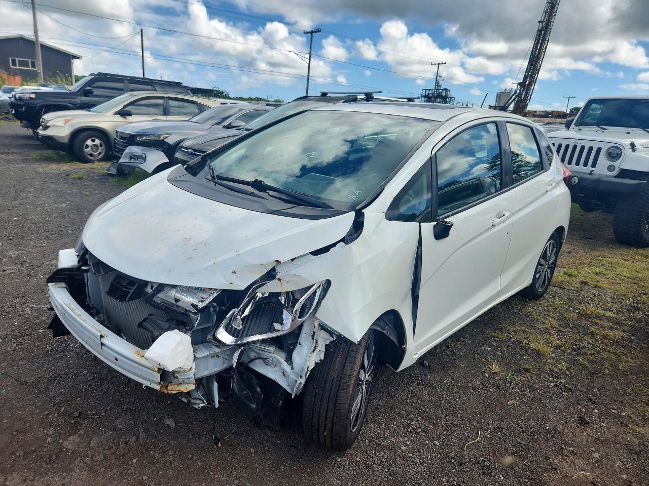 2016 HONDA FIT EX | JHMGK5H77GX032127 | UPCARS