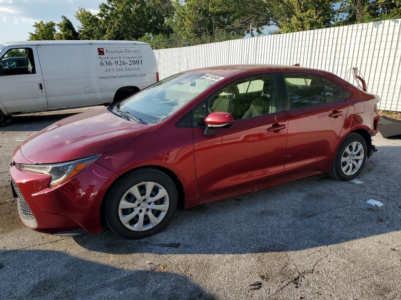 2022 TOYOTA COROLLA LE | JTDEPMAE0NJ218654 | UPCARS