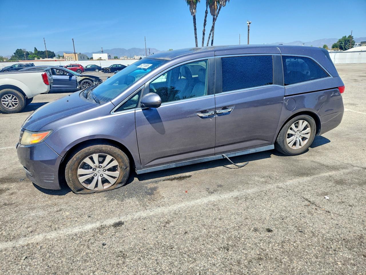 2015 HONDA ODYSSEY EXL | 5FNRL5H62FB129470 | UPCARS