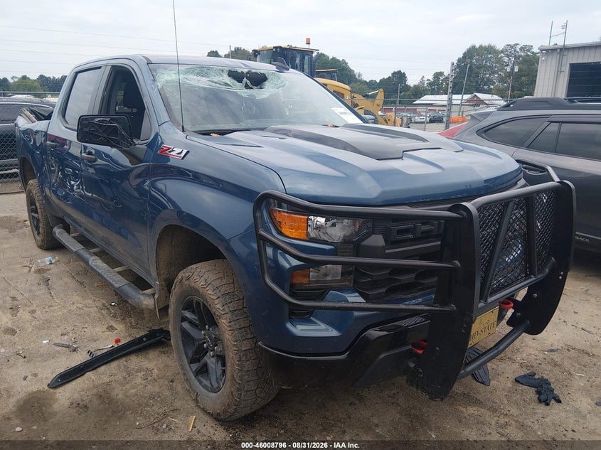 2024 CHEVROLET SILVERADO 1500 4WD  SHORT BED CUSTOM TRAIL BOSS | 3GCPDCEK0RG255139 | UPCARS