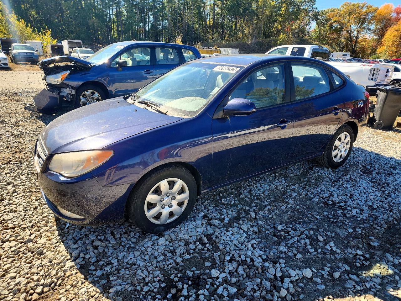2007 HYUNDAI ELANTRA GLS | KMHDU46D27U130190 | UPCARS