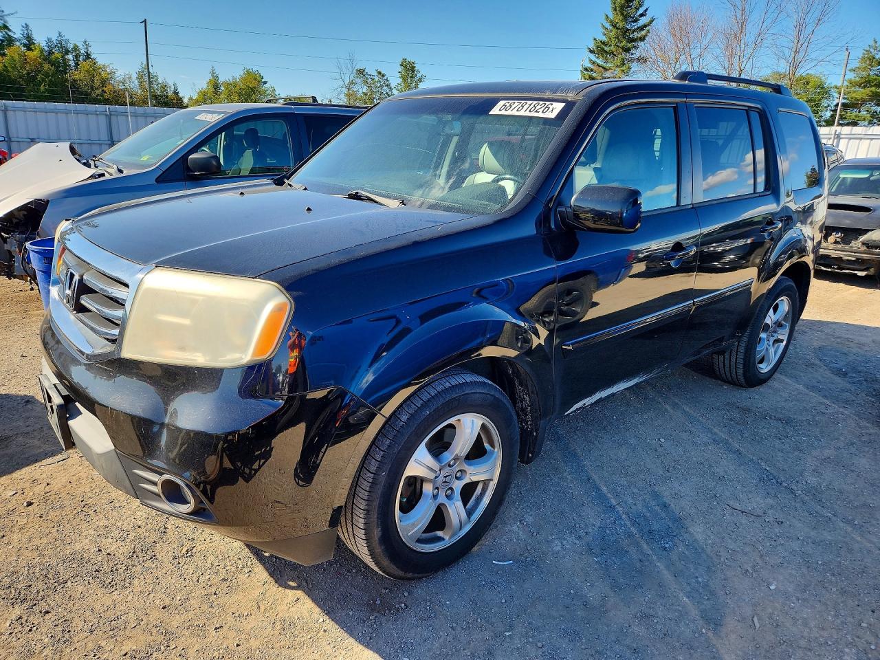 2012 HONDA PILOT EXL | 5FNYF4H69CB505204 | UPCARS