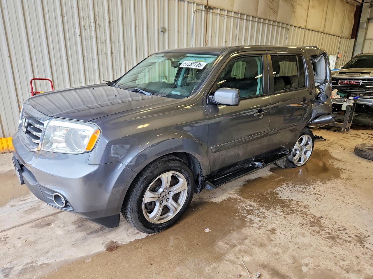 2013 HONDA PILOT EXLN | 5FNYF4H70DB015857 | UPCARS