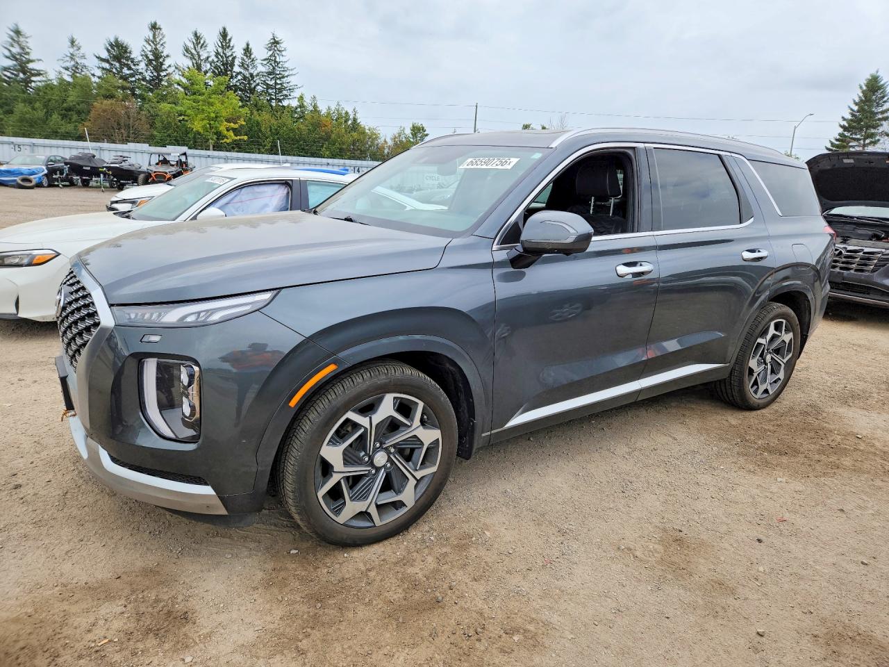 2021 HYUNDAI PALISADE LIMITED | KM8R5DHEXMU184745 | UPCARS
