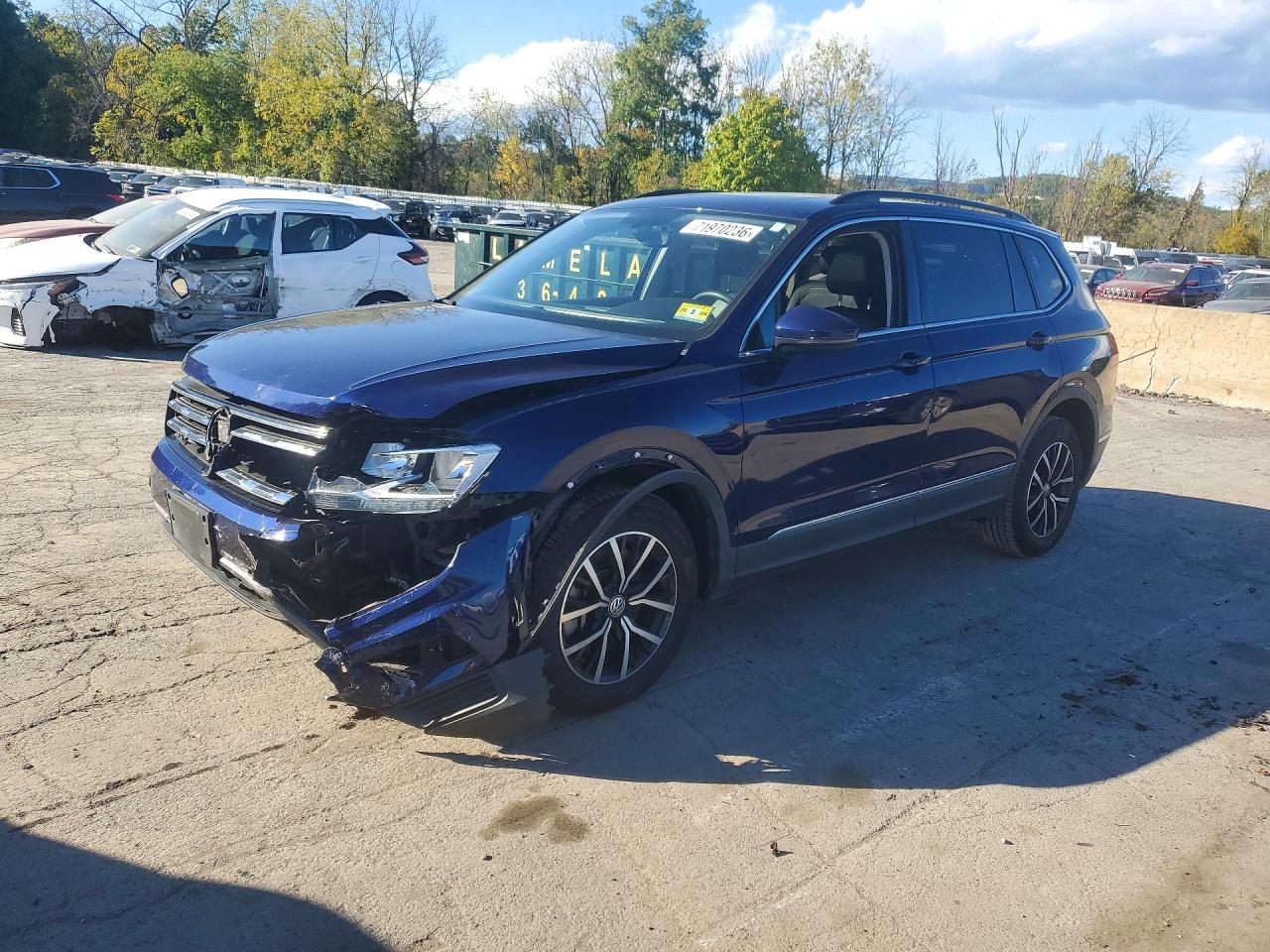 2021 VOLKSWAGEN TIGUAN SE | 3VV2B7AXXMM131495 | UPCARS