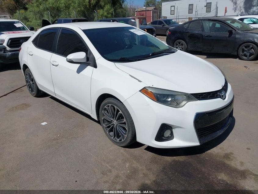 2014 TOYOTA COROLLA S PLUS | 5YFBURHE8EP000360 | UPCARS