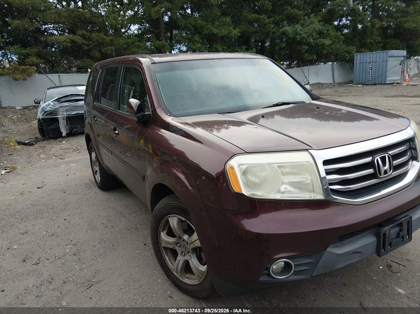 2014 HONDA PILOT EX-L | 5FNYF4H57EB038374 | UPCARS